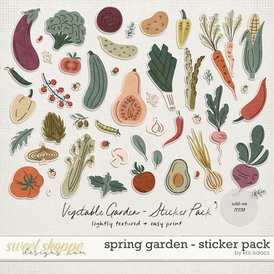 Spring Garden | Stickers Pack - by Kris Isaacs Designs