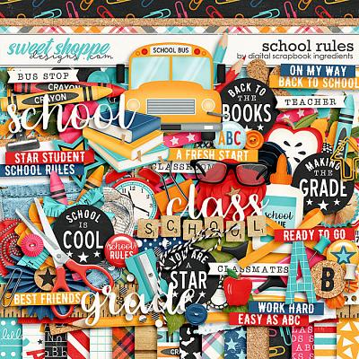 School Rules by Digital Scrapbook Ingredients