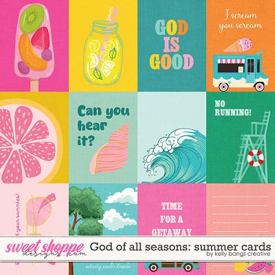 God of All Seasons: Summer Cards by Kelly Bangs Creative God of All Seasons: Summer Cards by Kelly Bangs Creative