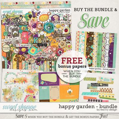 Happy Garden - Bundle by Red Ivy Design