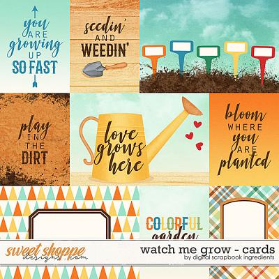 Watch Me Grow | Cards by Digital Scrapbook Ingredients