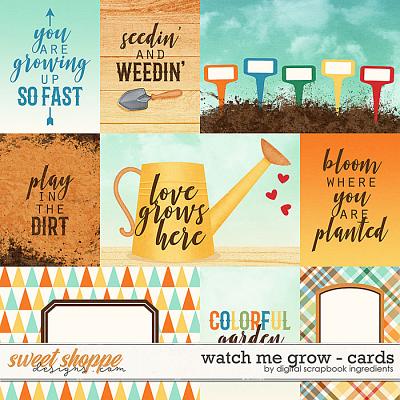 Watch Me Grow | Cards by Digital Scrapbook Ingredients