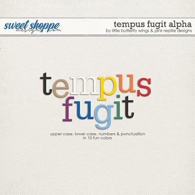 Tempus Fugit (alpha) by Little Butterfly Wings & Pink Reptile Designs