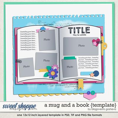 A mug and a book {layered template} by Blagovesta Gosheva