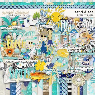 Sand and Sea by Red Ivy Design