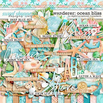 Wanderer: Ocean Bliss by Digital Scrapbook Ingredients