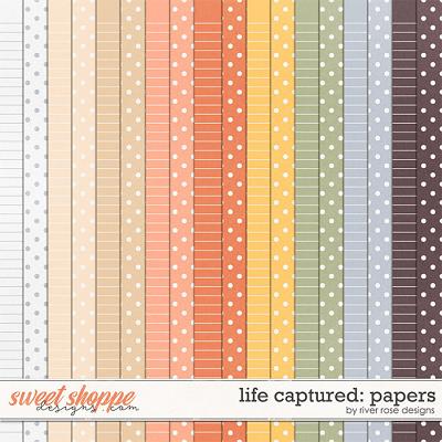 Life Captured: papers by River Rose Designs