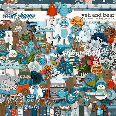 Yeti & Bear by Clever Monkey Graphics