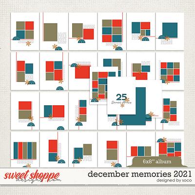 December Memories 2021: 6x8 Template Album | Designed by Soco