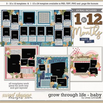 Cindy's Layered Templates - Grow Through Life: Baby by Cindy Schneider