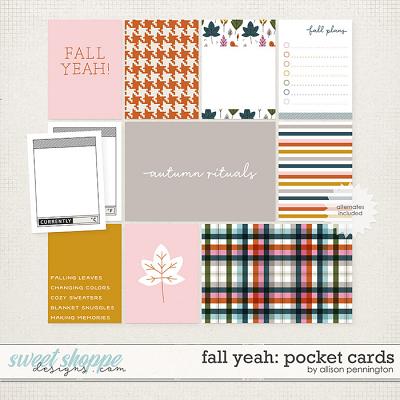 Fall Yeah!: Pocket Cards by Allison Pennington