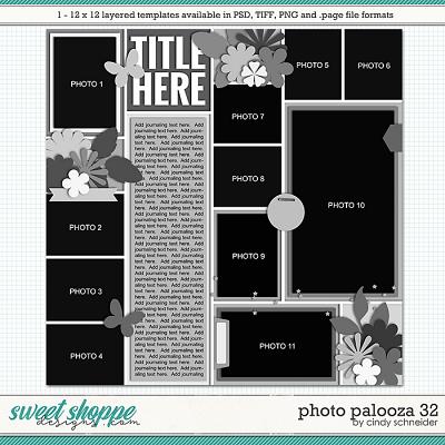 Cindy's Layered Templates - Photo Palooza 32 by Cindy Schneider