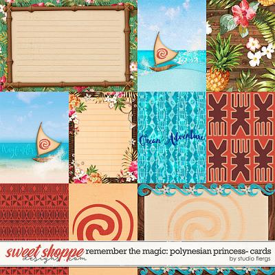 Remember the Magic: POLYNESIAN PRINCESS- CARDS by Studio Flergs