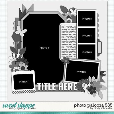 Cindy's Layered Templates - Photo Palooza 535 by Cindy Schneider