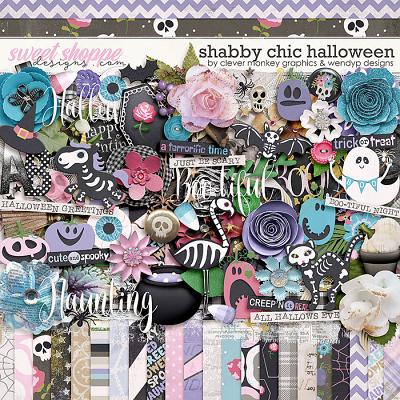Shabby Chic Halloween by Clever Monkey Graphics & WendyP Designs 