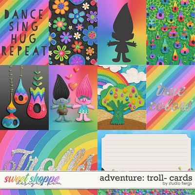 Adventure: Troll- CARDS by Studio Flergs