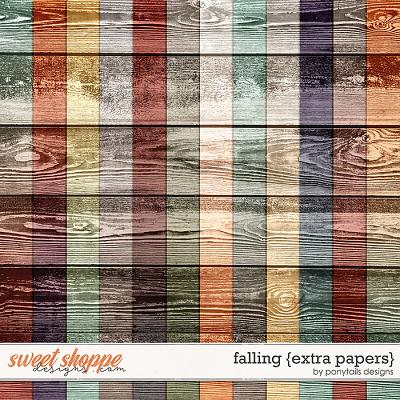 Falling Extra Papers by Ponytails