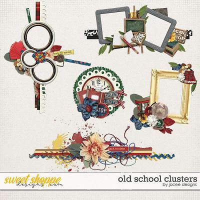 Old School Clusters by JoCee Designs