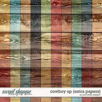 Cowboy Up Extra Papers by Ponytails