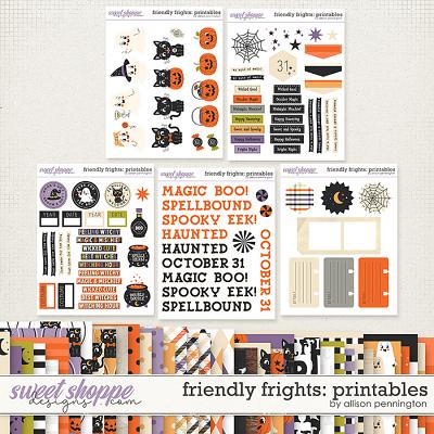 Friendly Frights: Printables by Allison Pennington