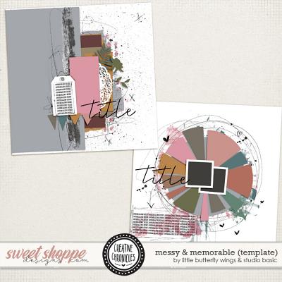 Creative Chronicles: Messy & Memorable Templates by Little Butterfly Wings & Studio Basic