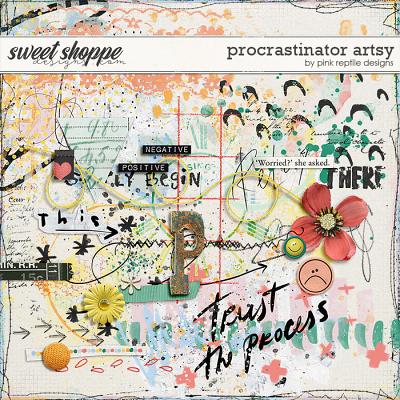 Procrastinator Artsy by Pink Reptile Designs