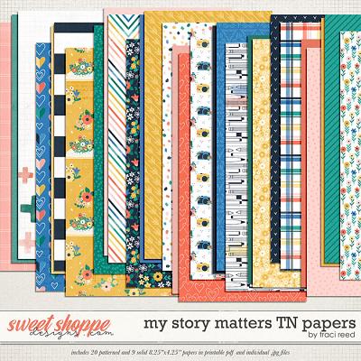 My Story Matters TN Papers by Traci Reed