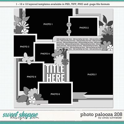 Cindy's Layered Templates - Photo Palooza 208 by Cindy Schneider