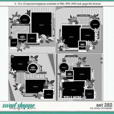 Cindy's Layered Templates - Set 282 by Cindy Schneider