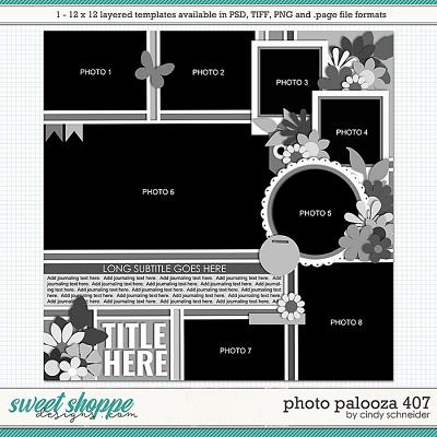 Cindy's Layered Templates - Photo Palooza 407 by Cindy Schneider