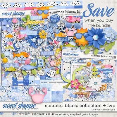 Summer Blues: Collection + FWP by River Rose Designs