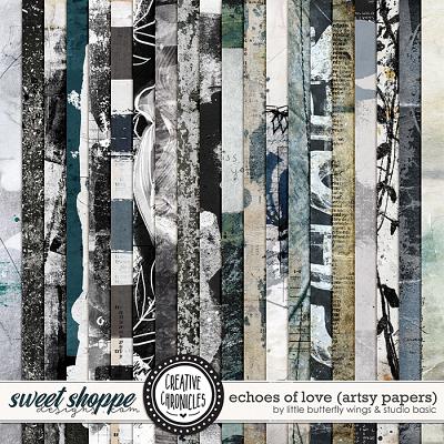 Creative Chronicles: Echoes Of Love Artsy Papers by Little Butterfly Wings & Studio Basic