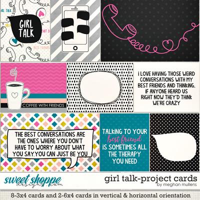 Girl Talk-Project Cards by Meghan Mullens