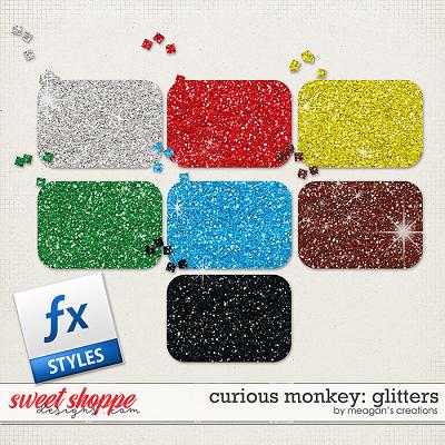 Curious Monkey: Glitters by Meagan's Creations