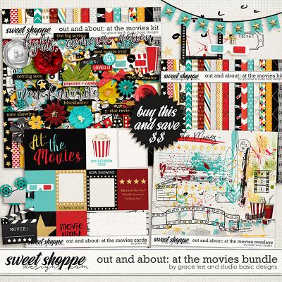Out and About: At The Movies Bundle by Grace Lee and Studio Basic Designs
