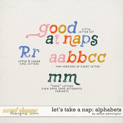 Let's Take a Nap: Alphabet by Allison Pennington