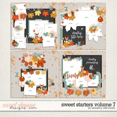 Sweet Starters Volume 7 Layered Templates by Amber