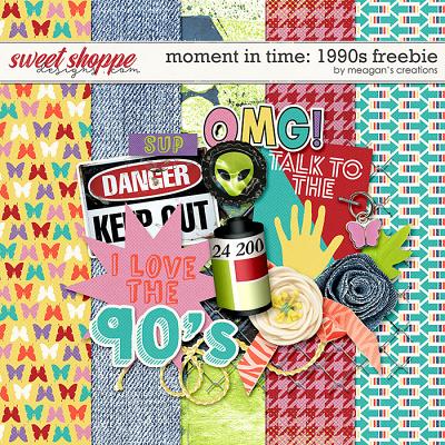 Moment in Time: 1990s Freebie by Meagan's Creations