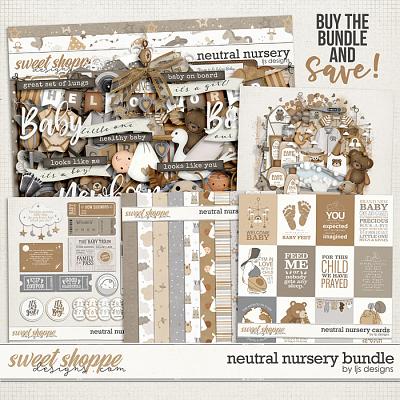 Neutral Nursery Bundle by LJS Designs 