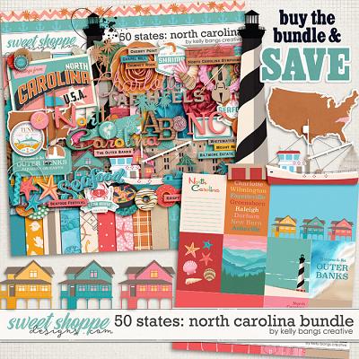 50 States: North Carolina Bundle by Kelly Bangs Creative