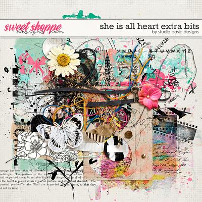 She Is All Heart Extra Bits by Studio Basic