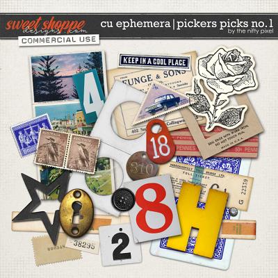 CU EPHEMERA | PICKERS PICKS No.1 by The Nifty Pixel