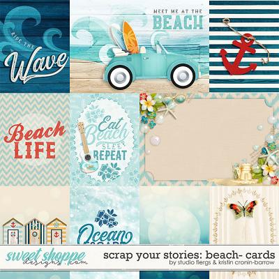 Scrap Your Stories: Beach- CARDS by Studio Flergs & Kristin Cronin-Barrow
