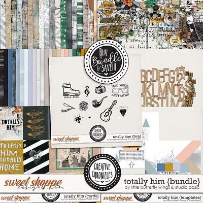 Creative Chronicles: Totally Him Bundle by Little Butterfly Wings & Studio Basic Creative Chronicles: Totally Him Bundle by Little Butterfly Wings & Studio Basic