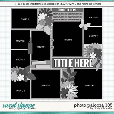 Cindy's Layered Templates - Photo Palooza 105 by Cindy Schneider