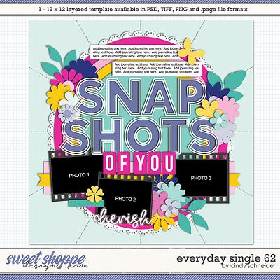 Cindy's Layered Templates - Everyday Single 62 by Cindy Schneider