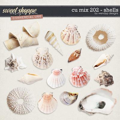 CU Mix 202 - shells by WendyP Designs 