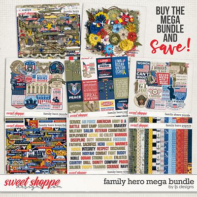 Family Hero Mega Bundle by LJS Designs