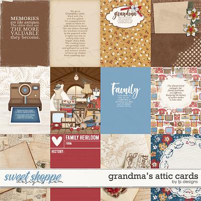 Grandma's Attic Cards by LJS Designs  