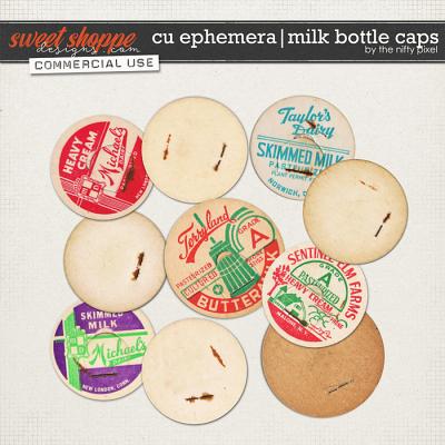 CU EPHEMERA | MILK BOTTLE CAPS by The Nifty Pixel